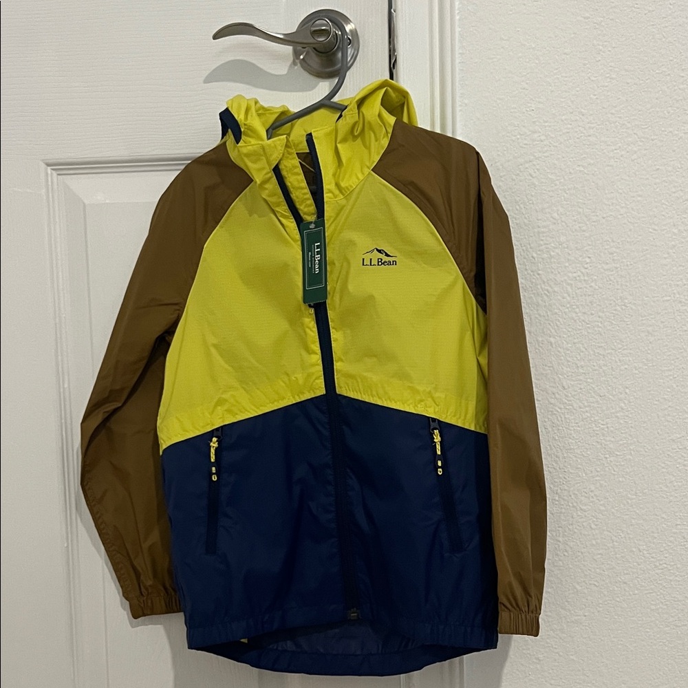 NWT LL Bean Rain Jacket